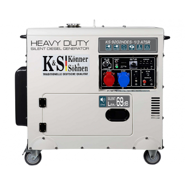 Generator de curent trifazat 7,5 kw KS 9202DE-1/3 HD ATSR